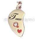 供應(yīng)超時(shí)尚心形不銹鋼鑰匙扣 鑰匙掛飾