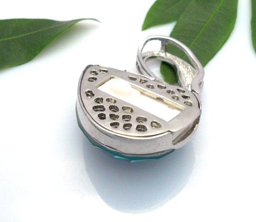 供應U盤 藍天鵝施華洛世奇吊墜 珠寶U盤