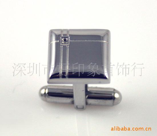 供應(yīng)*袖扣 方形袖扣 男士時尚袖扣 法式袖扣