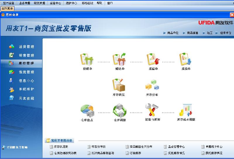 阜陽用友T1-商貿(mào)寶批發(fā)零售版