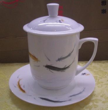 供應(yīng)景德鎮(zhèn)陶瓷茶杯骨瓷杯子瓷器辦公杯加工定做批發(fā)廠家生產(chǎn)禮品杯福利杯