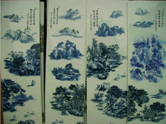 供應(yīng)經(jīng)銷景德鎮(zhèn)組畫瓷片油畫瓷片瓷板畫瓷像定做加工訂制建筑陶瓷產(chǎn)品花瓶