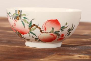 供應(yīng)加工景德鎮(zhèn)陶瓷瓷器瓷碗百歲壽碗紀念碗禮品碗批發(fā)定做訂制廠家價格