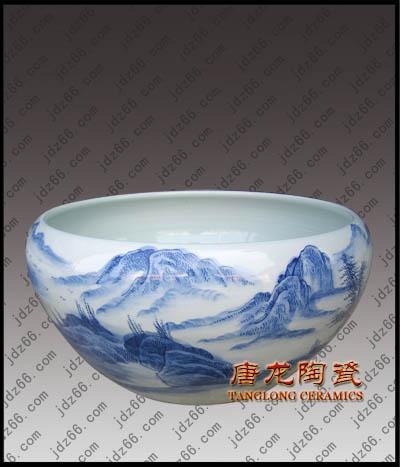 供應(yīng)陶瓷大缸景德鎮(zhèn)陶瓷大缸開業(yè)喬遷禮品陶瓷大缸