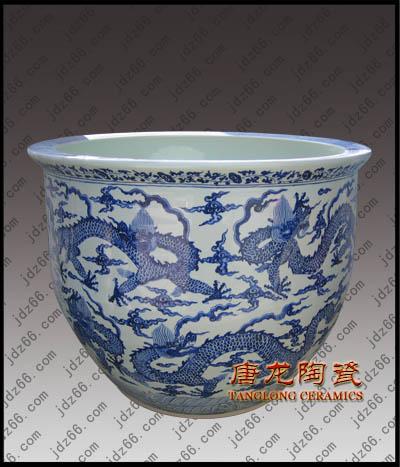 供應(yīng)陶瓷大缸景德鎮(zhèn)陶瓷大缸開業(yè)喬遷禮品陶瓷大缸