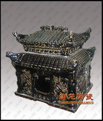 陶瓷骨灰罐圖片/陶瓷骨灰罐樣板圖 (3)