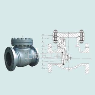 供應旋啟式止回閥