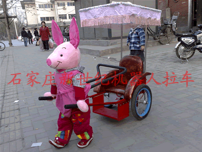 河北石家莊機器人拉車價格圖片