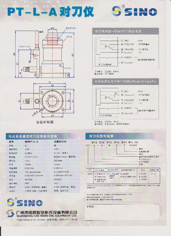 供應(yīng)非接觸式光電對(duì)刀儀PT-L-A
