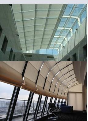 巨力折疊式天棚簾圖片