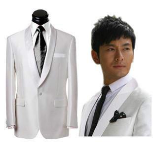 供應徐州婚慶禮服男士的白禮服*沈記西服金地專賣店