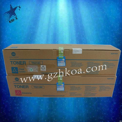 供應(yīng)柯美TN214原裝碳粉【紅色】