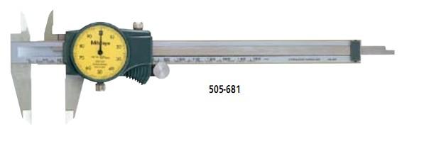 供应mitutoyo三丰505-682带表卡尺图片