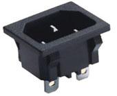 供應(yīng)卡式品字公座廠商 安規(guī)環(huán)保品字型AC插座供應(yīng)商 東莞C14電源插座生產(chǎn)廠家