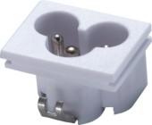 供應(yīng)帶ROHS認(rèn)/證米老鼠電源插座 梅花電源插座 梅花插座