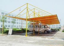 專業(yè)膜結(jié)構(gòu)車棚搭建停車蓬篷汽車遮