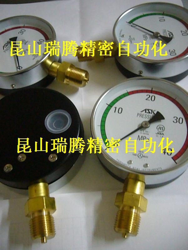 供應(yīng)ASK精密壓力表AKS-G1/2-100x40MPa-14.5G
