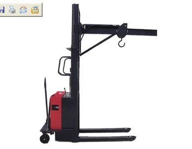 吊鉤式半電動(dòng)叉車圖片