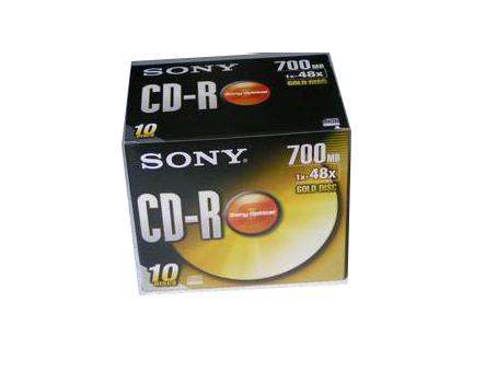 sony单片CD刻录光盘图片