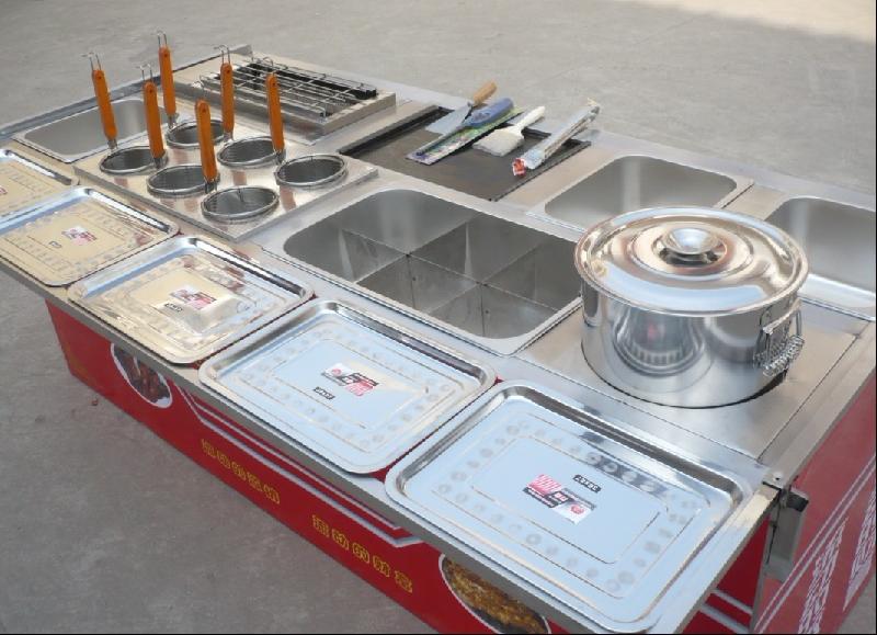 鄭州鴻運來多功能小吃車圖片