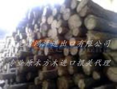 红檀紫檀木材佛山进口流程手续价格进口红檀板材木方佛山进口报关行图片