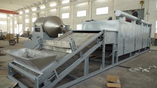 茶顆粒網(wǎng)帶式干燥機圖片