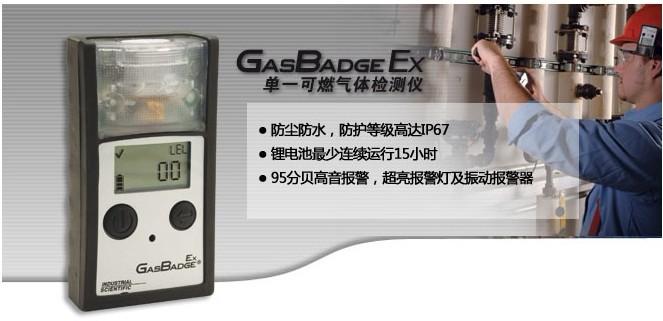 供应GasBadgeEXGB90型便携式可燃气检测仪