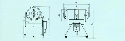 供應二維運動混合機