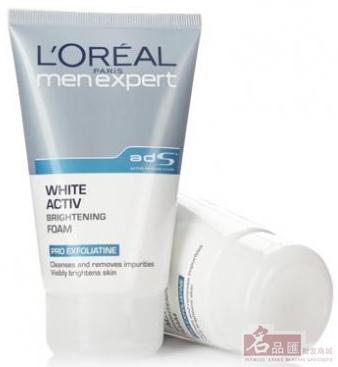 Loreal/欧莱雅男士美白洁面膏图片