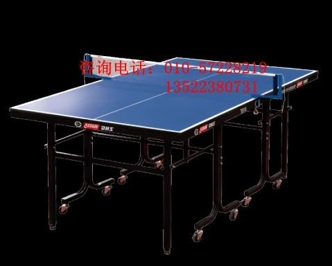 供應(yīng)紅雙喜娛樂貼面乒乓球臺T818/DHS紅雙喜乒乓球桌/家用型