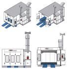 供应汽车无尘喷烤漆房