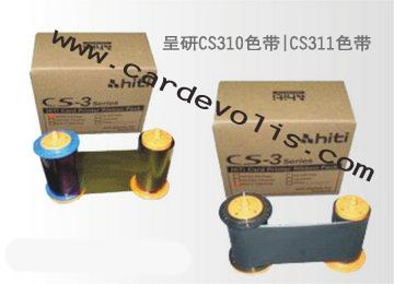 供應(yīng)卡片打印機(jī)色帶證卡色帶制卡機(jī)色帶PEBBLE4彩色帶