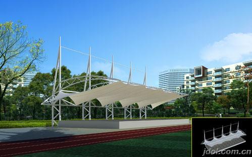 供應(yīng)優(yōu)質(zhì)張拉膜車棚公司