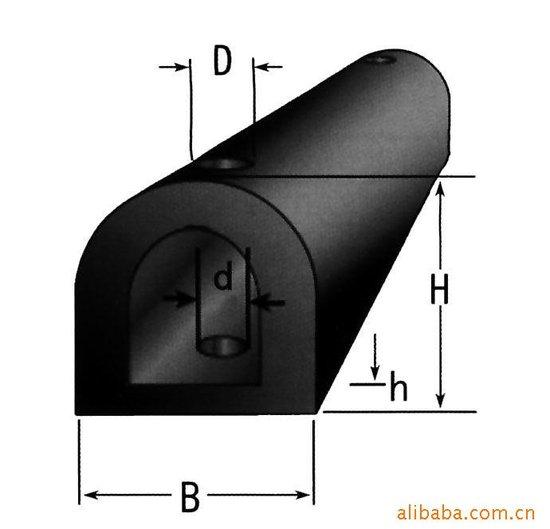 D型橡膠護(hù)舷圖片/D型橡膠護(hù)舷樣板圖 (3)