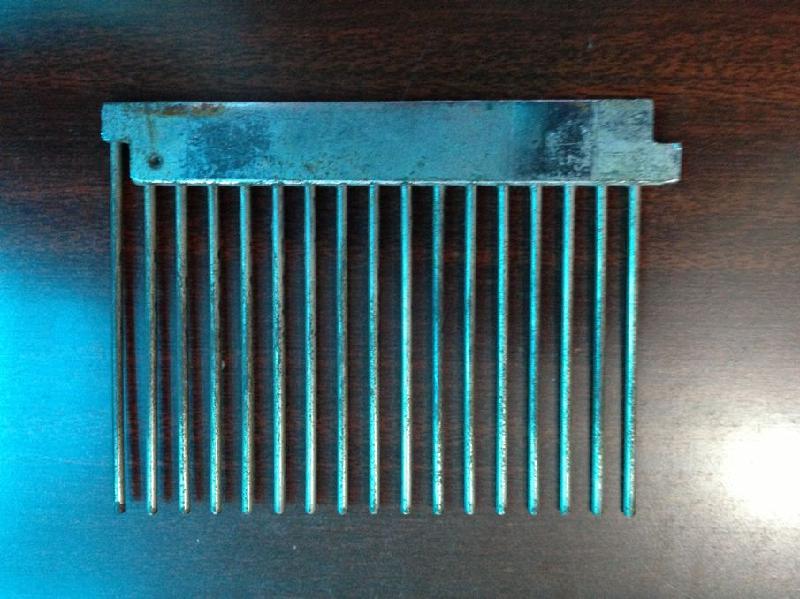 供應(yīng)漿紗機(jī)配件 筘針 筘齒 鋼梳 漿紗機(jī)配件 整
