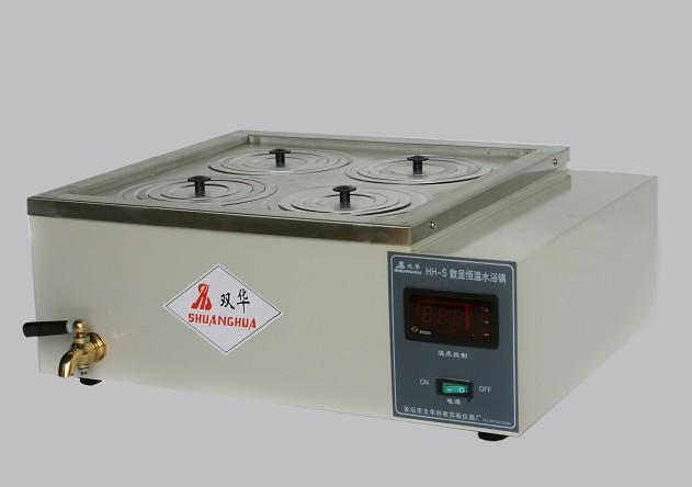 供應(yīng)水浴鍋，電熱恒溫水浴鍋HH-S1，單孔數(shù)顯水浴鍋廠家直銷