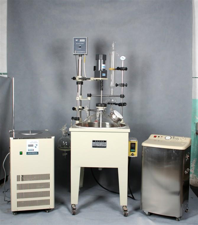 供應多功能反應器，真空玻璃反應器廠家，上海單層反應釜10L,*惠