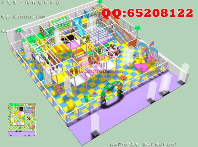 贵港河池淘气堡厂家 儿童游乐园设备图片