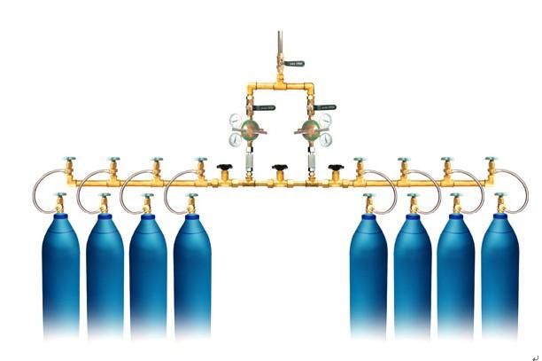 高压气体汇流排图片