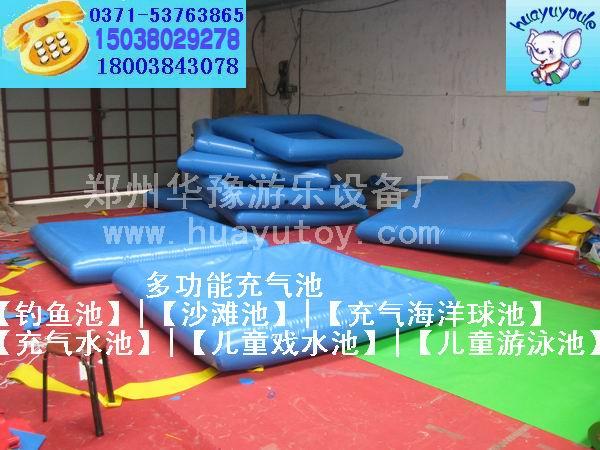 供應(yīng)鄭州充氣沙灘池，決明子沙灘玩具，兒童沙灘樂園