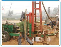 供應(yīng)供機(jī)鉆深井地源熱泵井降水工程