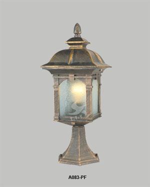 供應(yīng)壓鑄鋁中國(guó)風(fēng)格東方明珠圍墻柱頭燈歐式