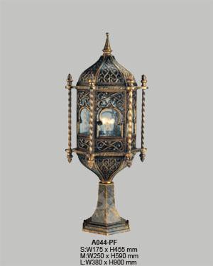 供應(yīng)歐式圍墻柱燈仿古