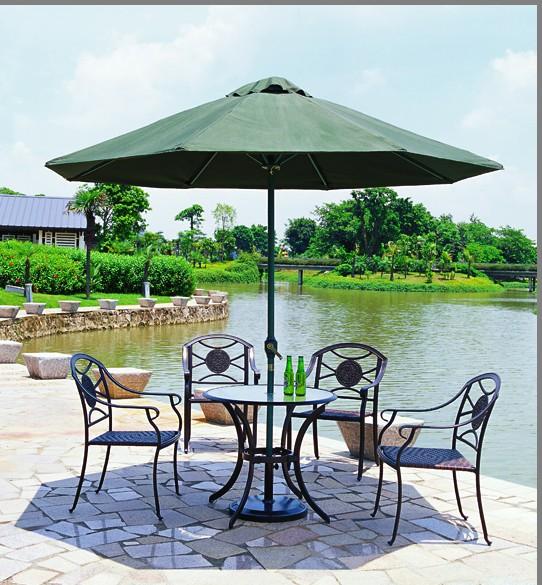 供應(yīng)合肥定做庭院傘遮陽傘定做合肥桌椅