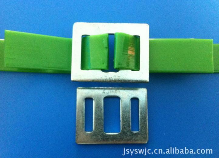 供應(yīng)打包扣異形打包扣目字扣棉花打包扣化纖打包扣聚酯纖維帶扣