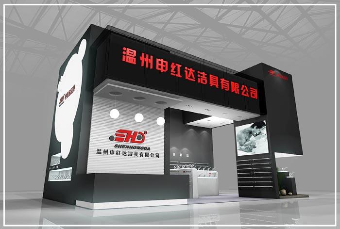 2013年限安防展展臺設(shè)計搭建圖片/2013年限安防展展臺設(shè)計搭建樣板圖 (4)