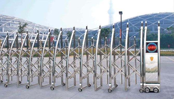 電動伸縮門CX-風(fēng)帆門圖片