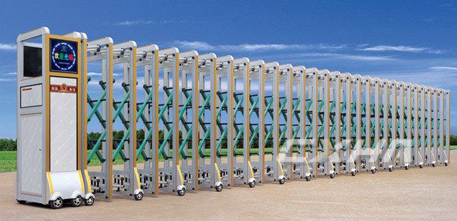 鋁合金電動(dòng)門伸縮門順意門-2S圖片