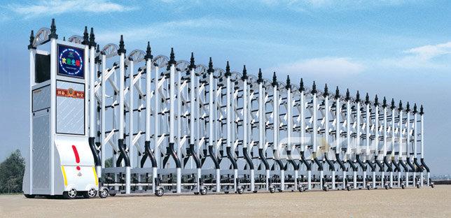 鋁合金電動(dòng)門伸縮門英姿門-1B圖片