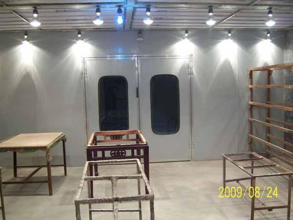 濟(jì)南市中區(qū)紅外線汽車家具烤漆房圖片